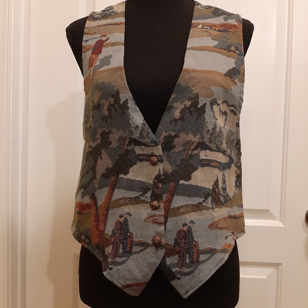 Tapestry golf vest Medium
